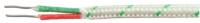 Провод компенсационный ПТН-А-ХА (К), провод 2*0,1мм, жила 1*0,3 двойная стеклонить