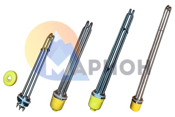 ТЭНБ из нержавеющей стали с защитным колпаком от 3 до 15 кВт